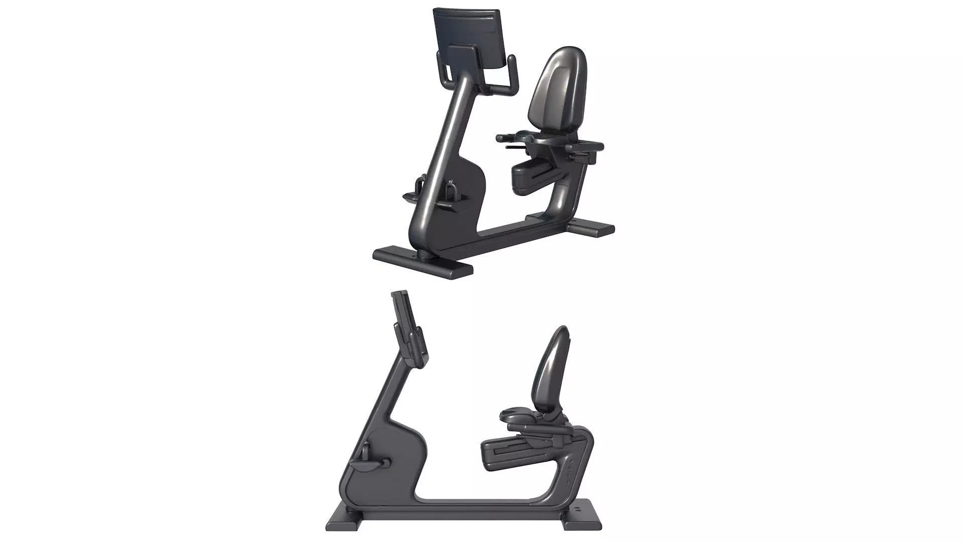 Recumbent Bike - Exercise Bike - Spin Bike 3D print model