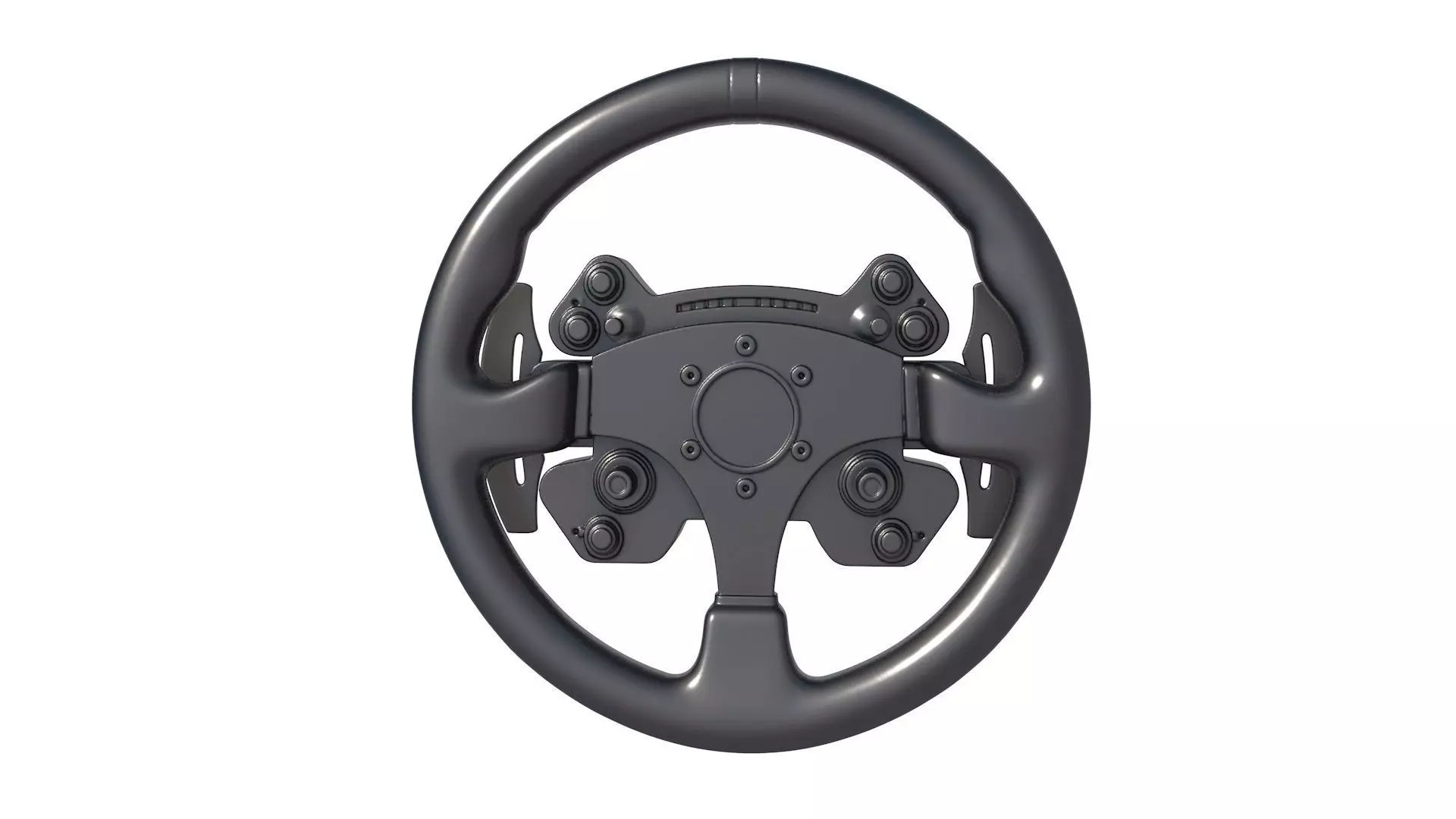 Steering Wheel stl - Cockpit Car - game Steering Wheel 3D print model