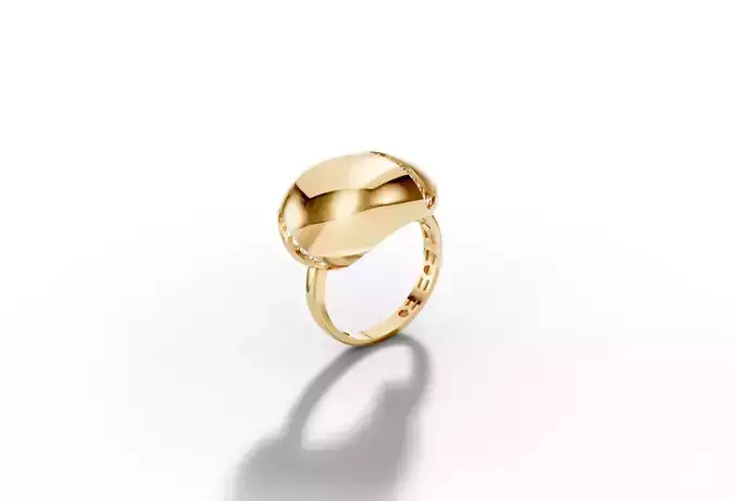 Orbital Drop Crossover Ring - High-End Jewelry Set 004
