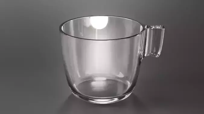 Glass Cup 3D model