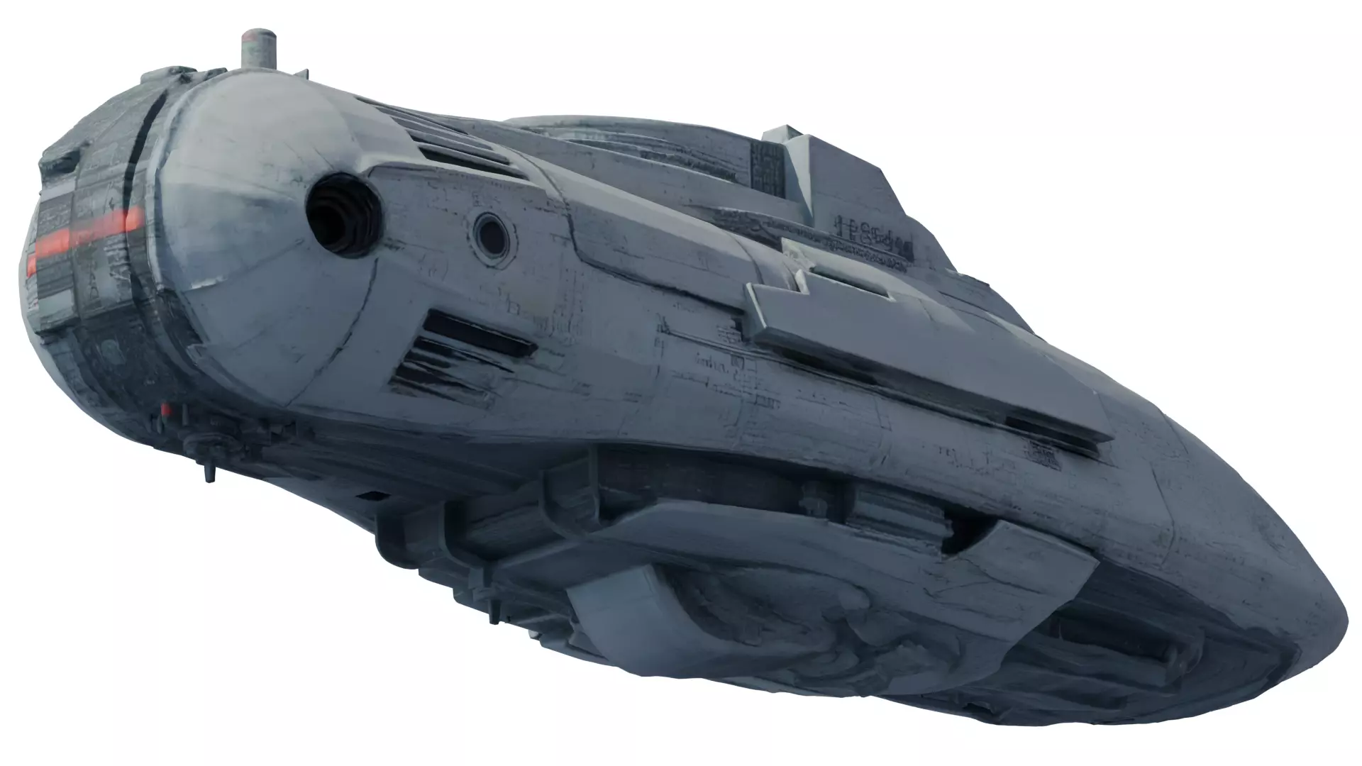 Ion Tempest Starship Highpoly PBR 3D model