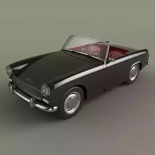 Austin Healey Sprite MkII 3D model
