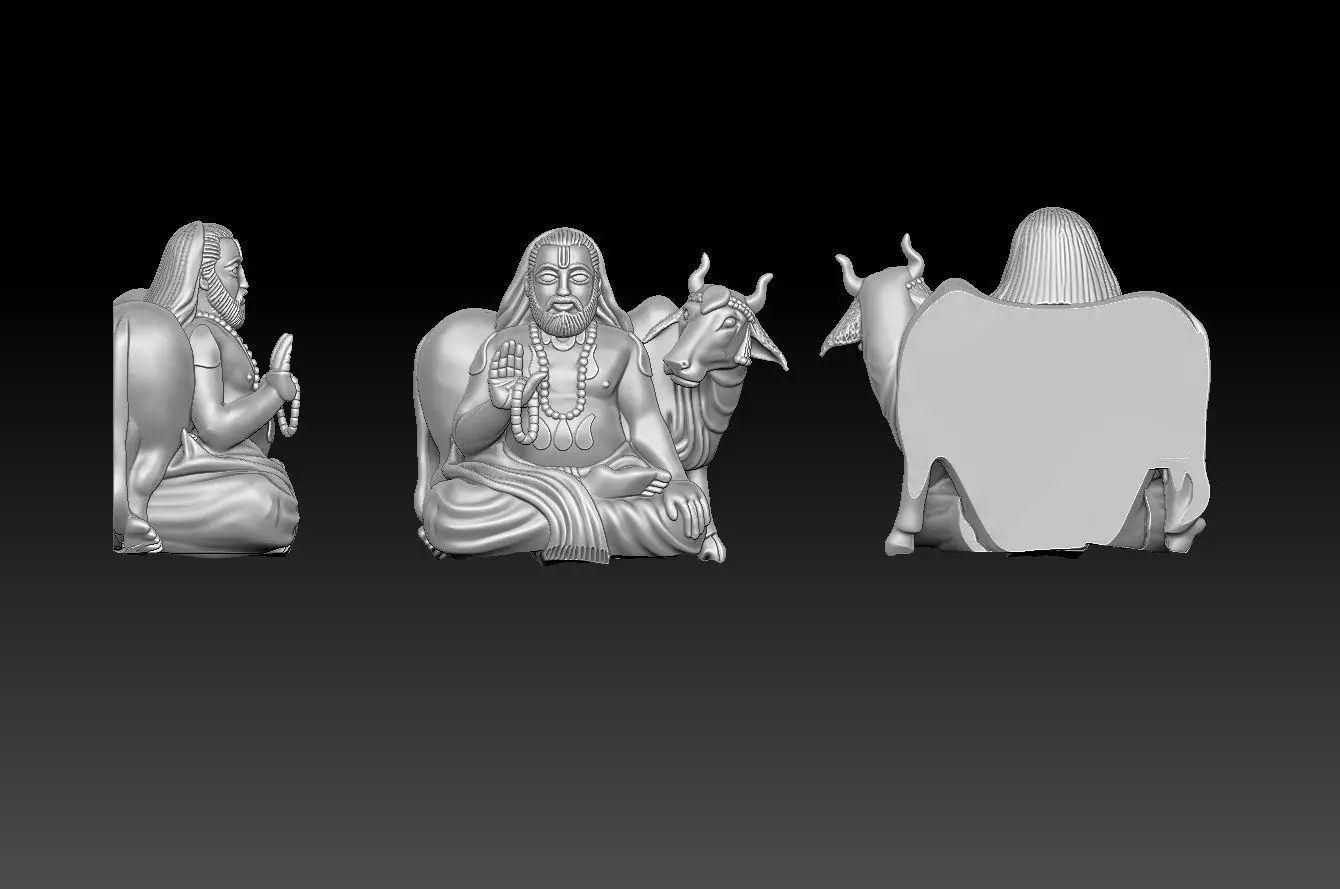 Sri Raghavendra Swamy 3D print model