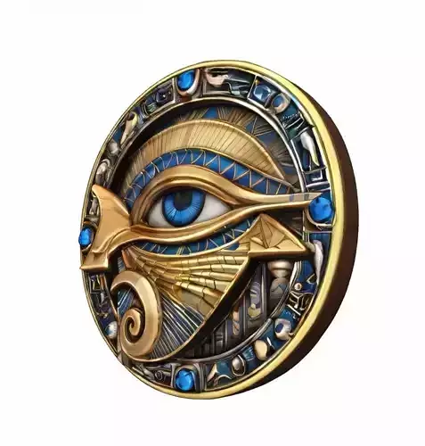 Ancient Egyptian Eye of Horus Amulet