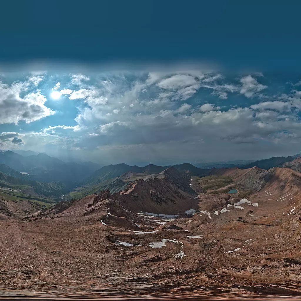 HDR - Titov peak 3D model