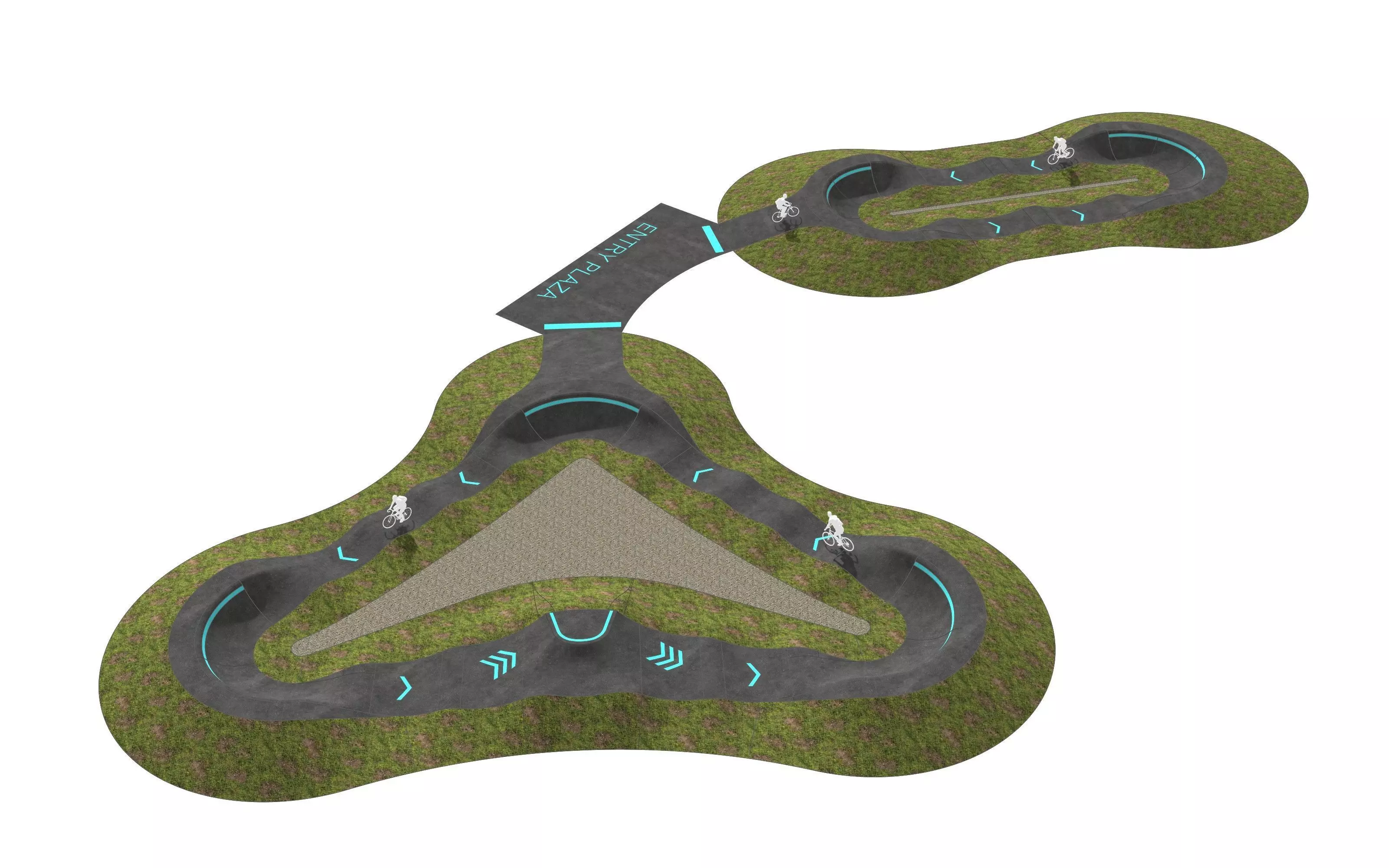 Pump track 03-04 3D model