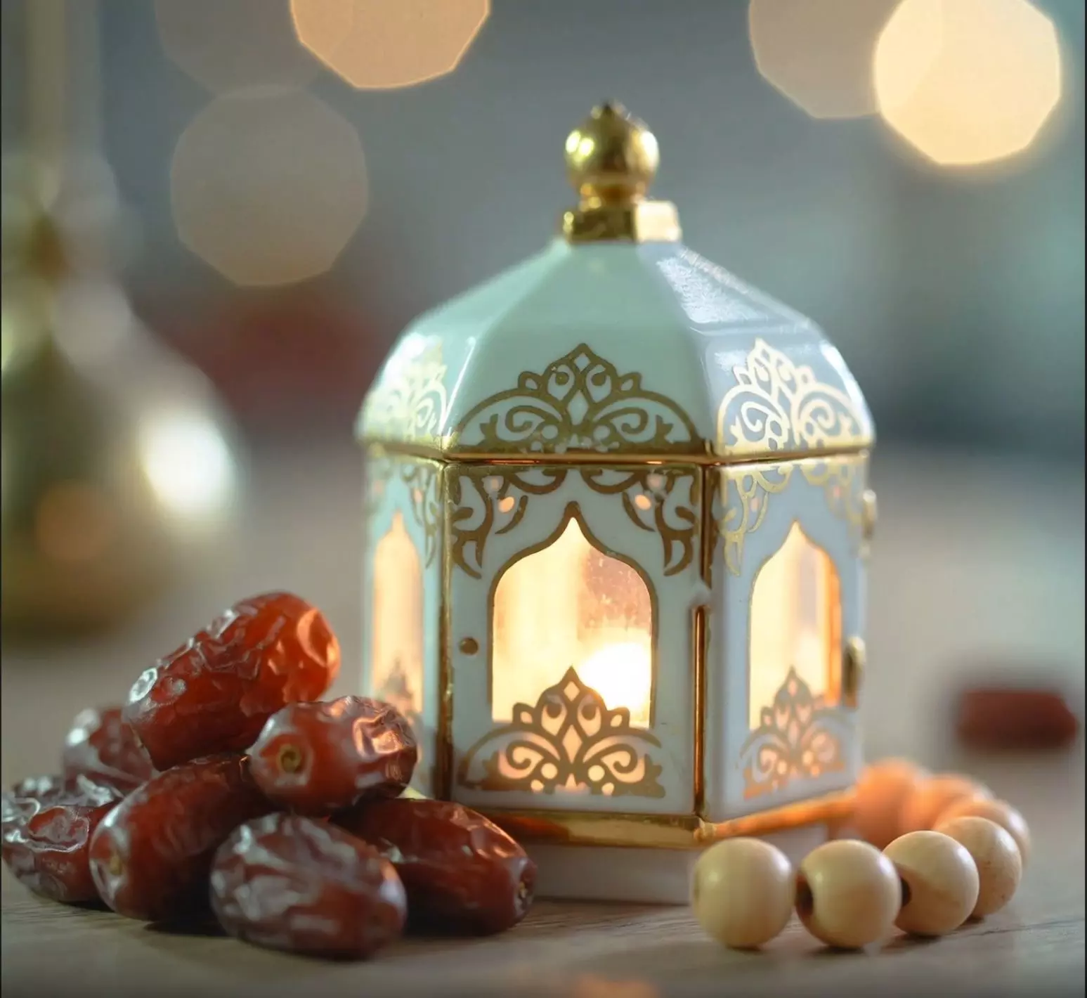 Ramadan Light Texture