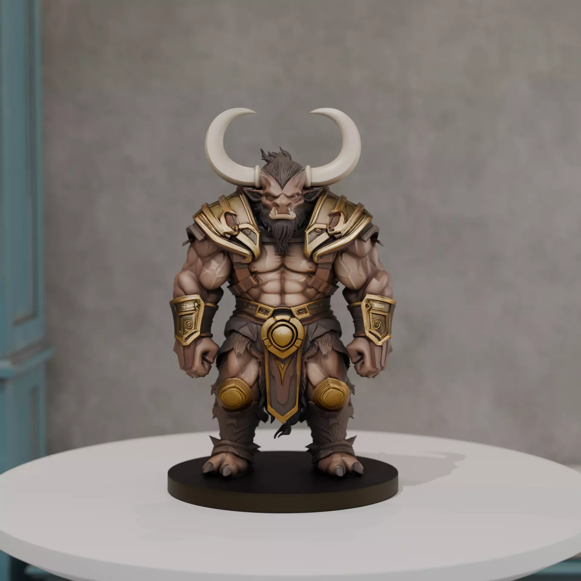 minotaur 3D model 3D printable | CGTrader
