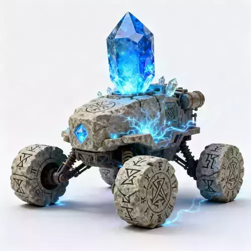 Mana Mover Arcane Crystal Crawler 3D Model