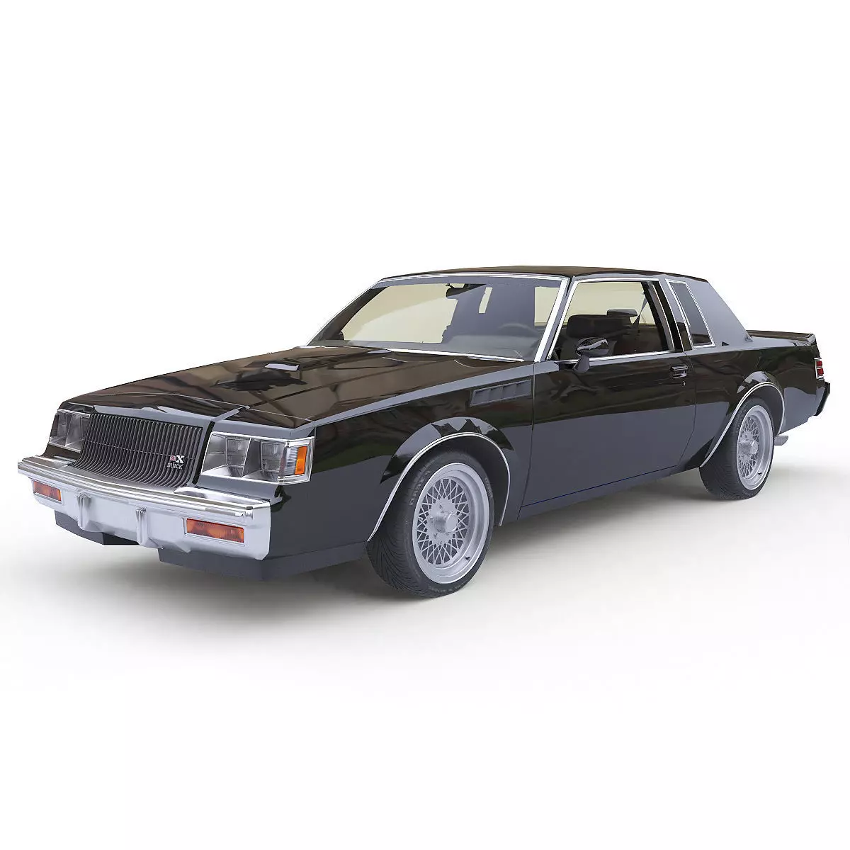 1987 Buick Regal GNX 3D model