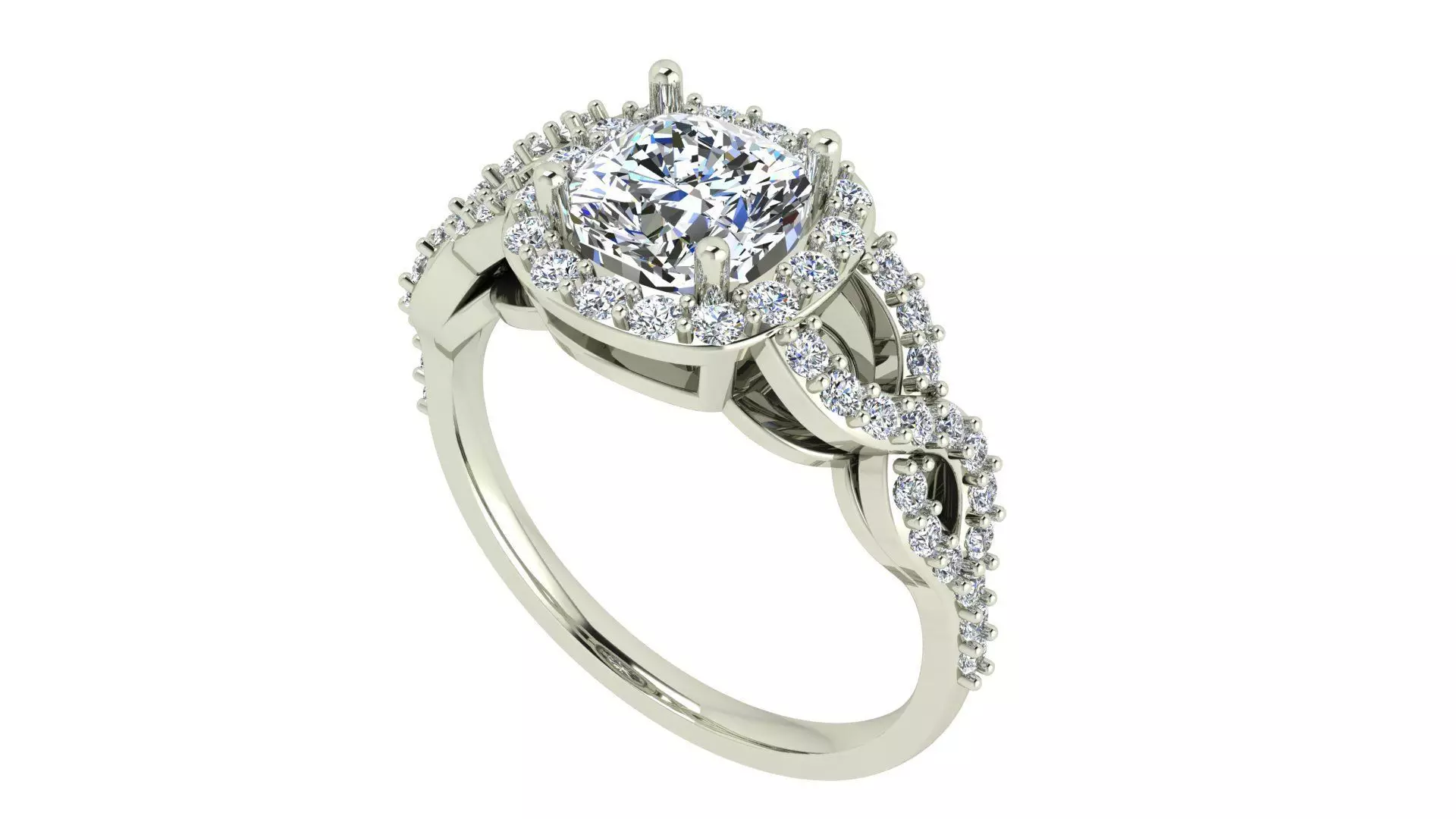 Cushion Ring 3D print model