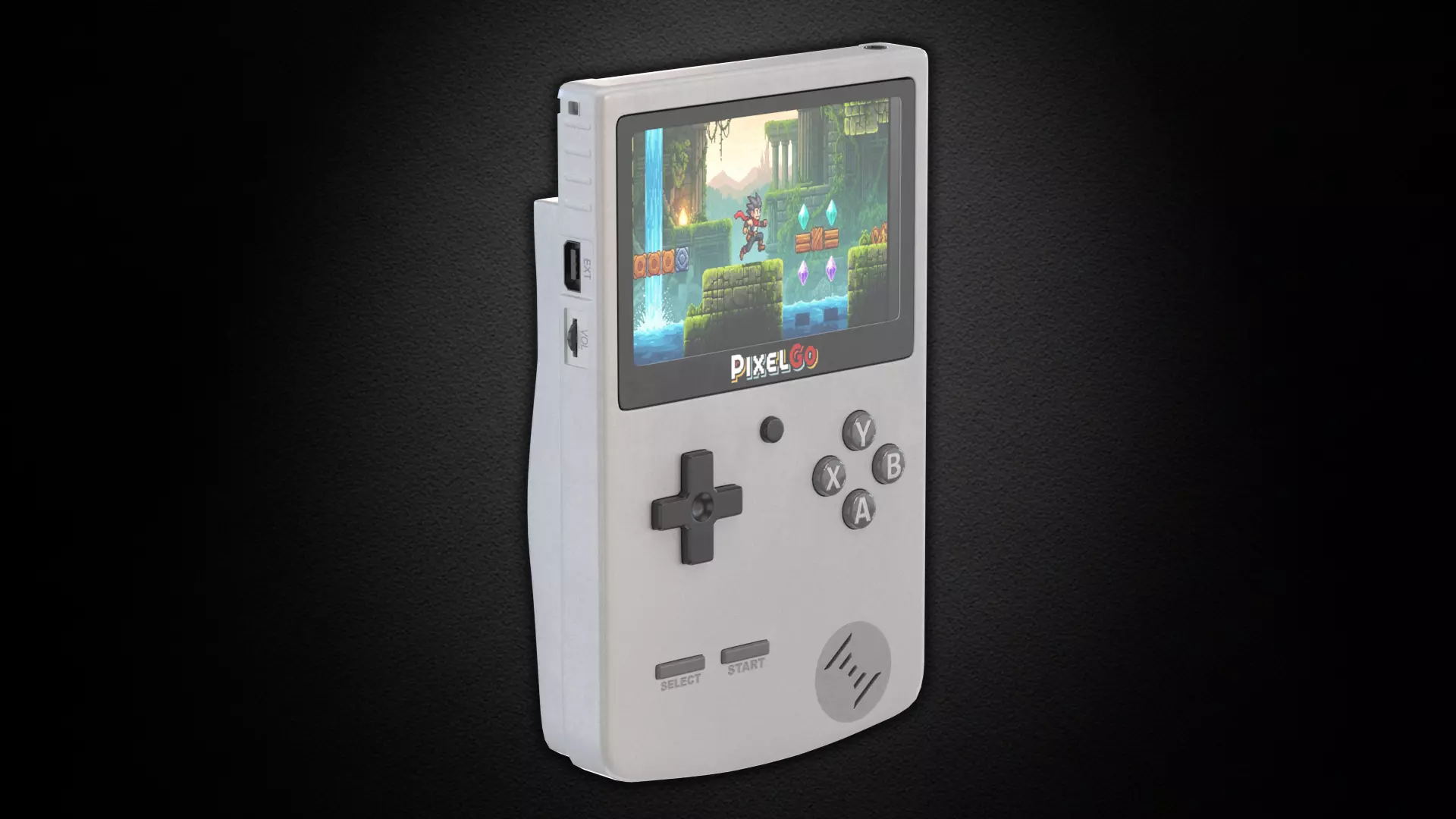 Generic Handheld Gaming Console 3D model