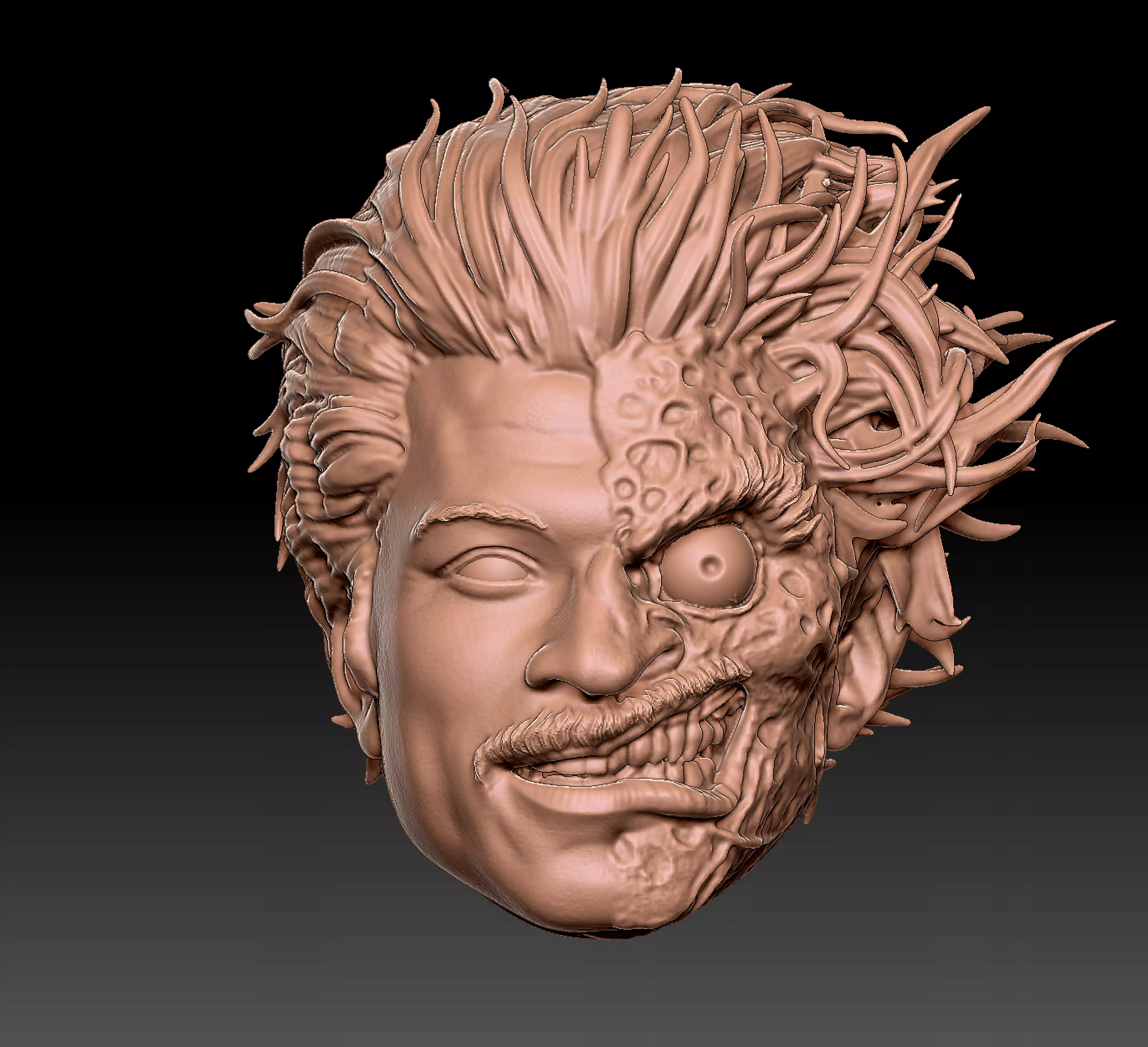 1989 Harvey Dent Two-Face 3D print model