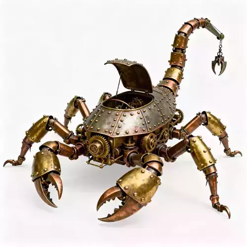 Sting Specialist Mechanical Scorpion 3D Model