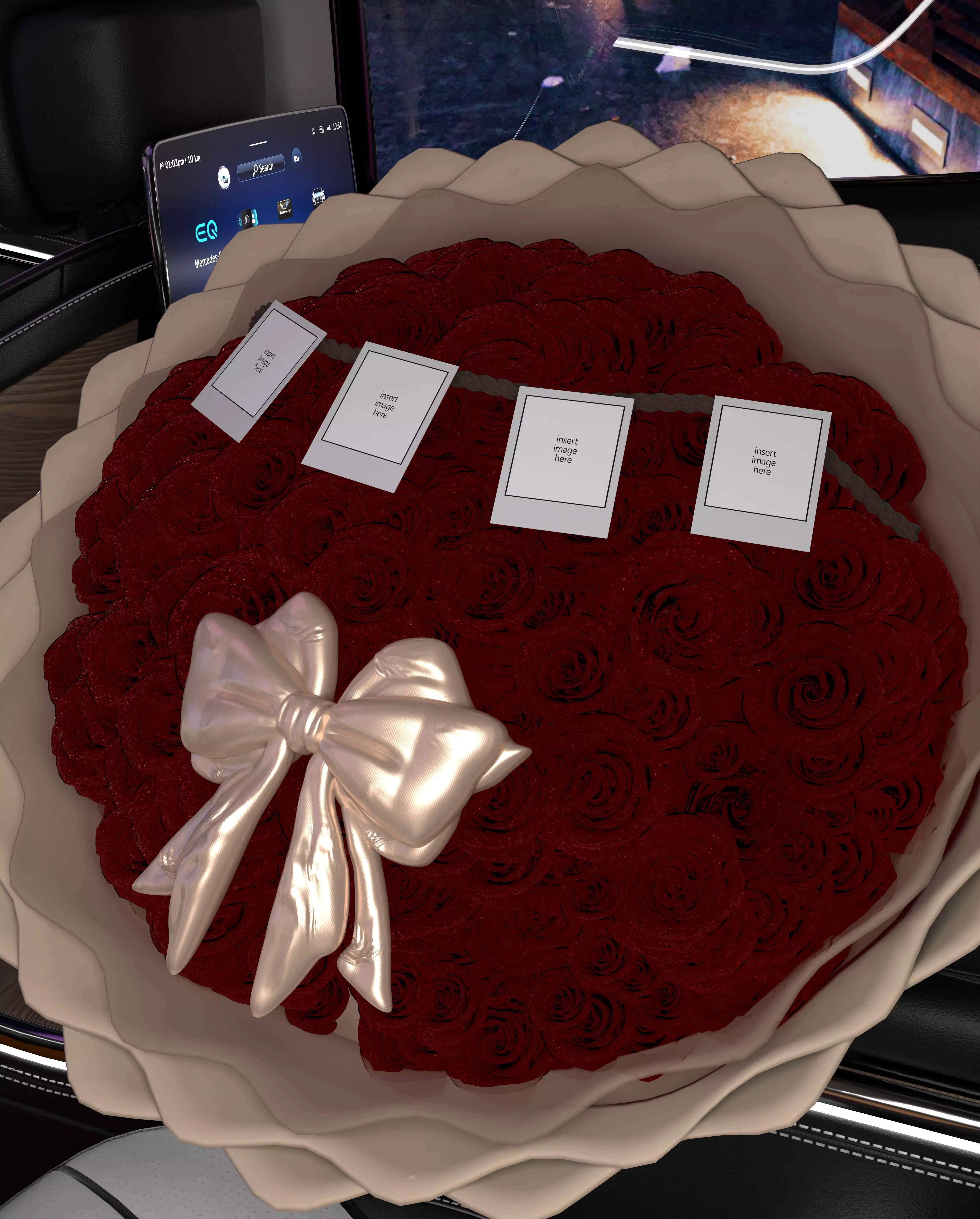 Rose Bouquets 3D model