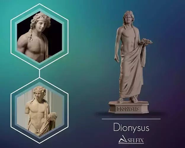 Dionysus Full Body Sculpture 
