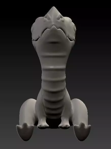 Baby Dragon Cartoon Dragon Cute Dragon Hiphop Dragon jewellery 3D print model