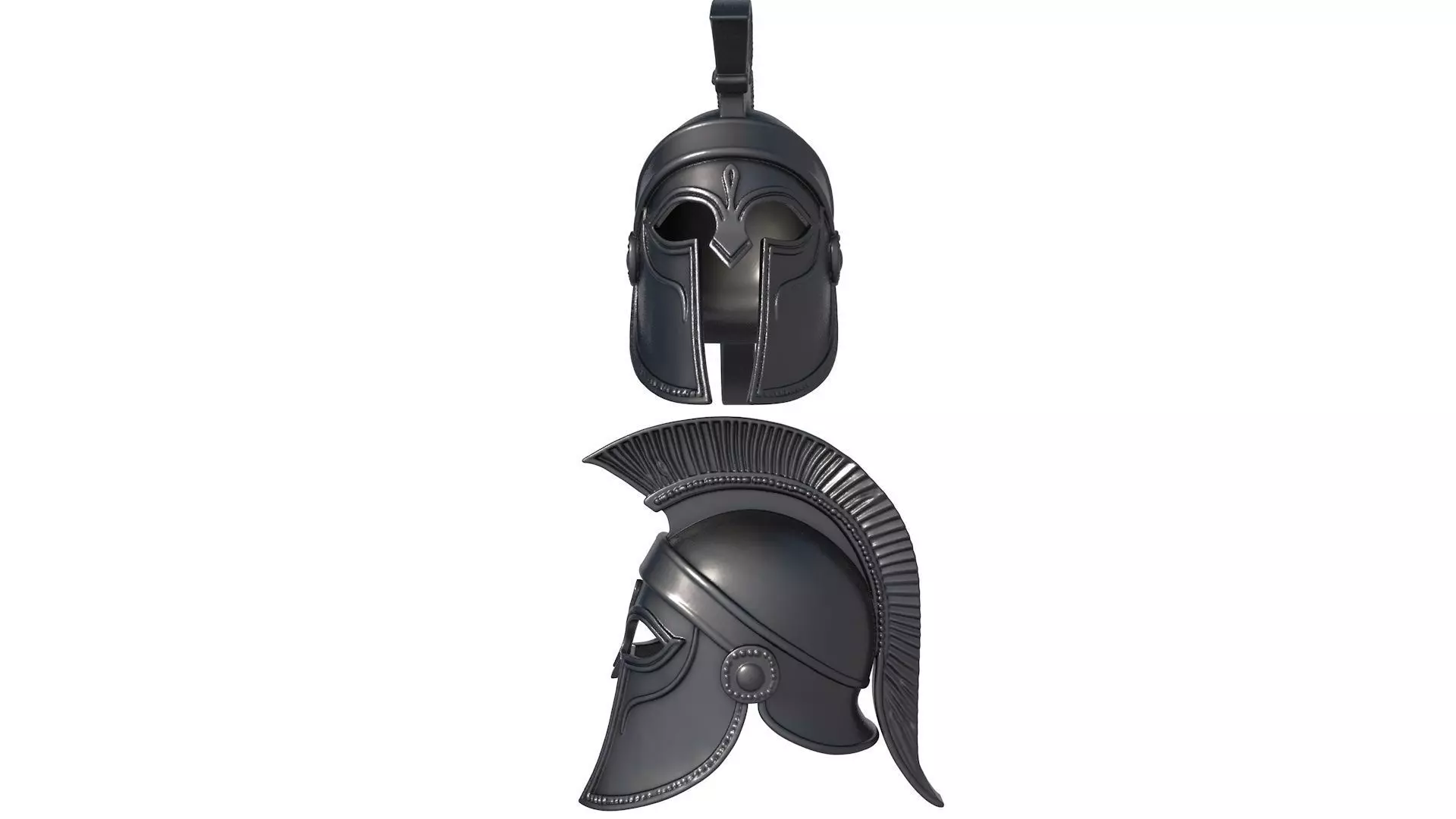 Spartan Helmet - Spartan Helmet stl - Sci Fi helmet 3D print model