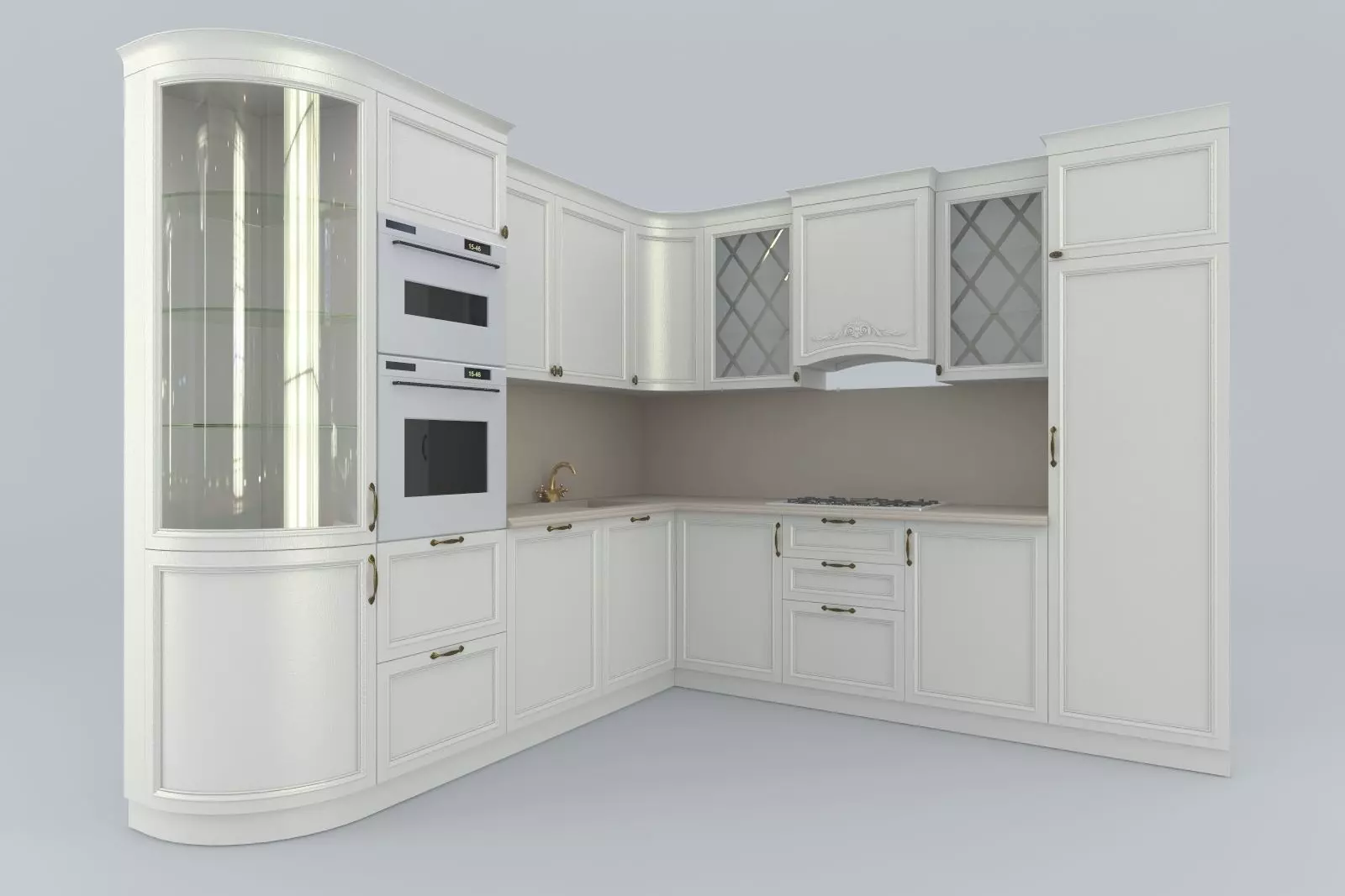 Dimkra Kuhnya Klassik N2 3D model_0