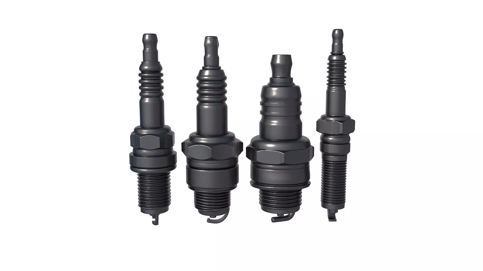 spark plug 3D print model