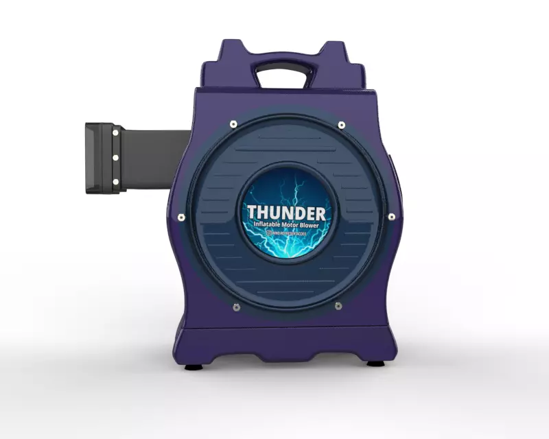 Modern Handheld Industrial Electric Leaf Blower Machine 3D model