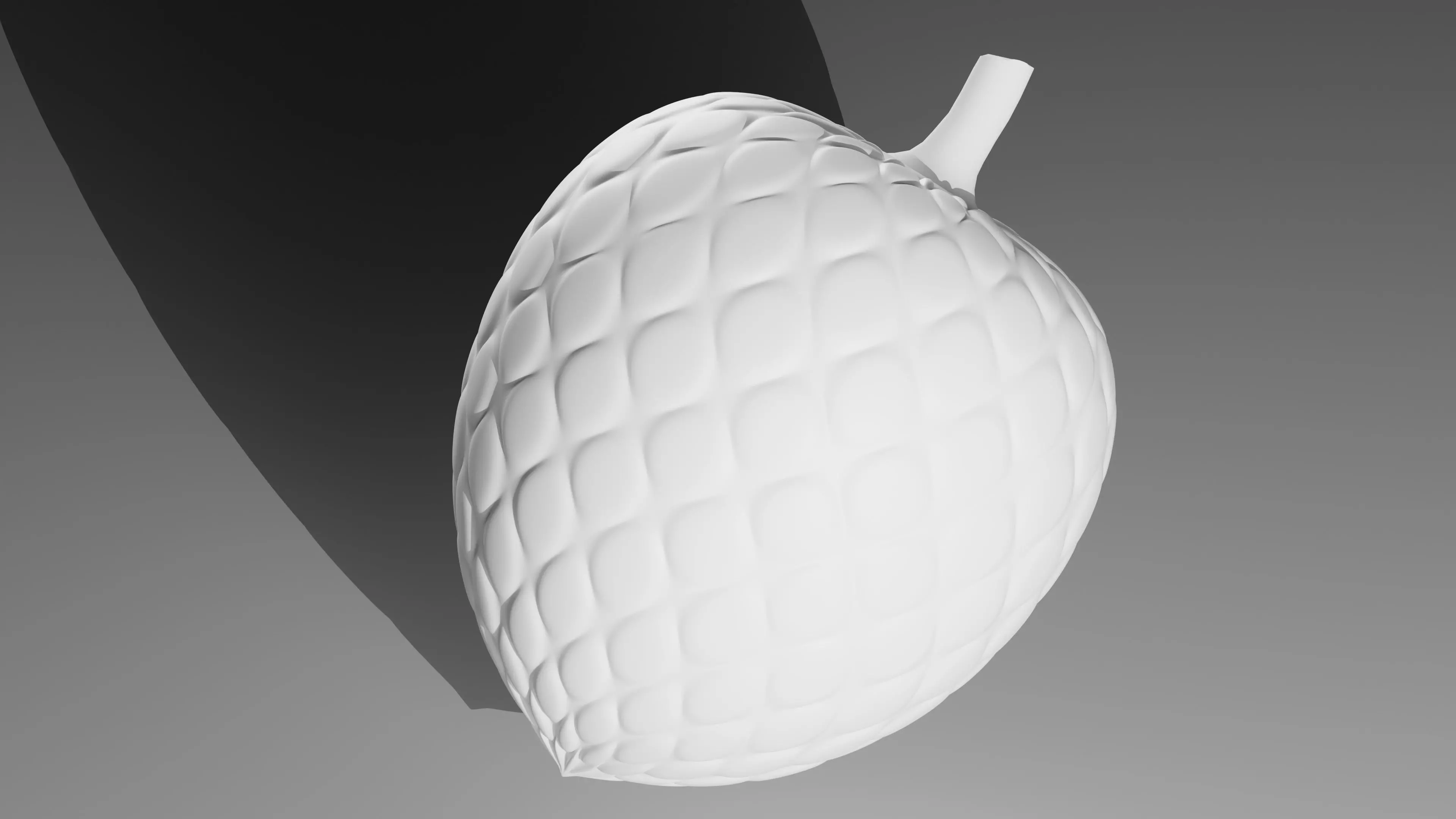 Textured Fruit 3D Model Free 3D model