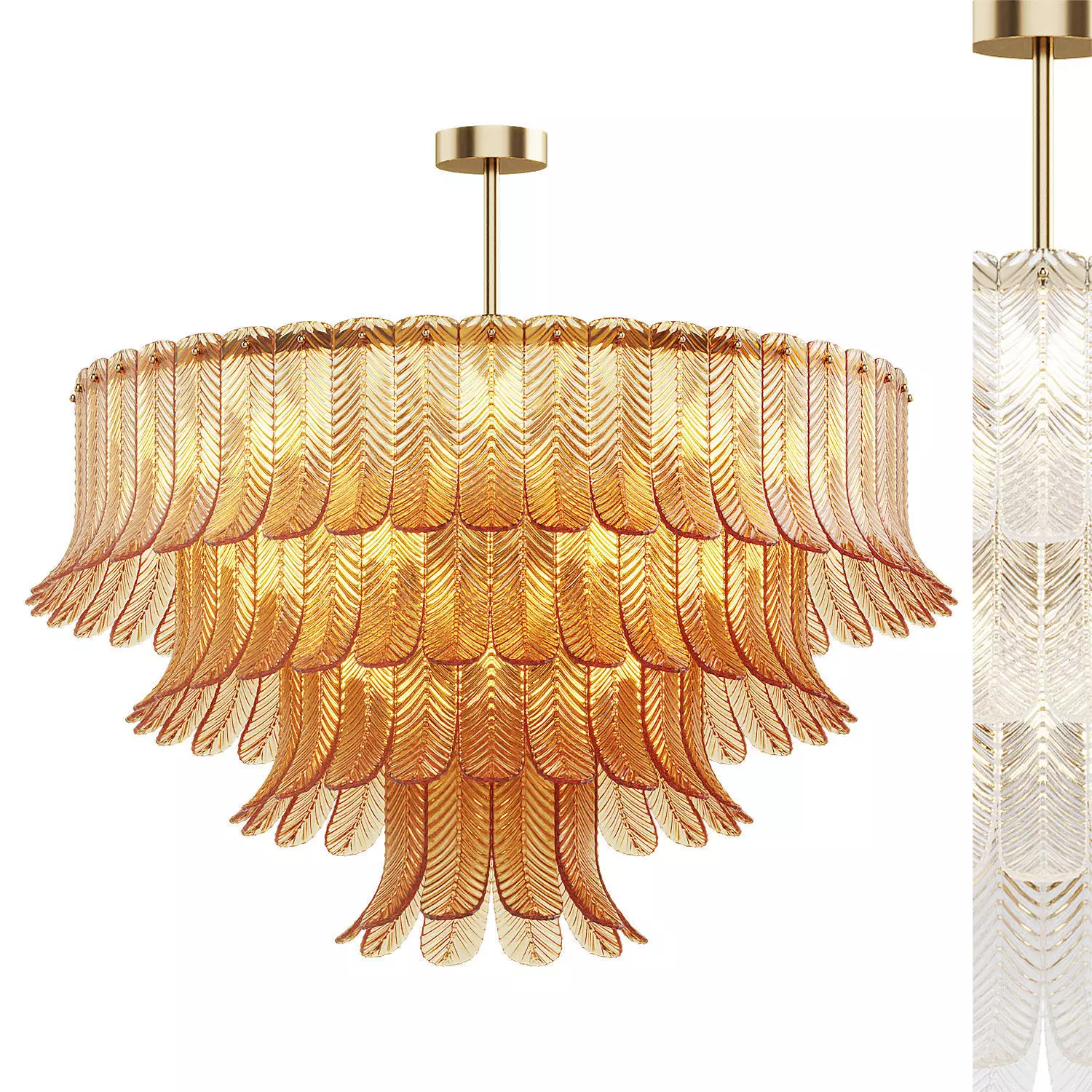 Nobelium Tribeca Chandelier 3D model