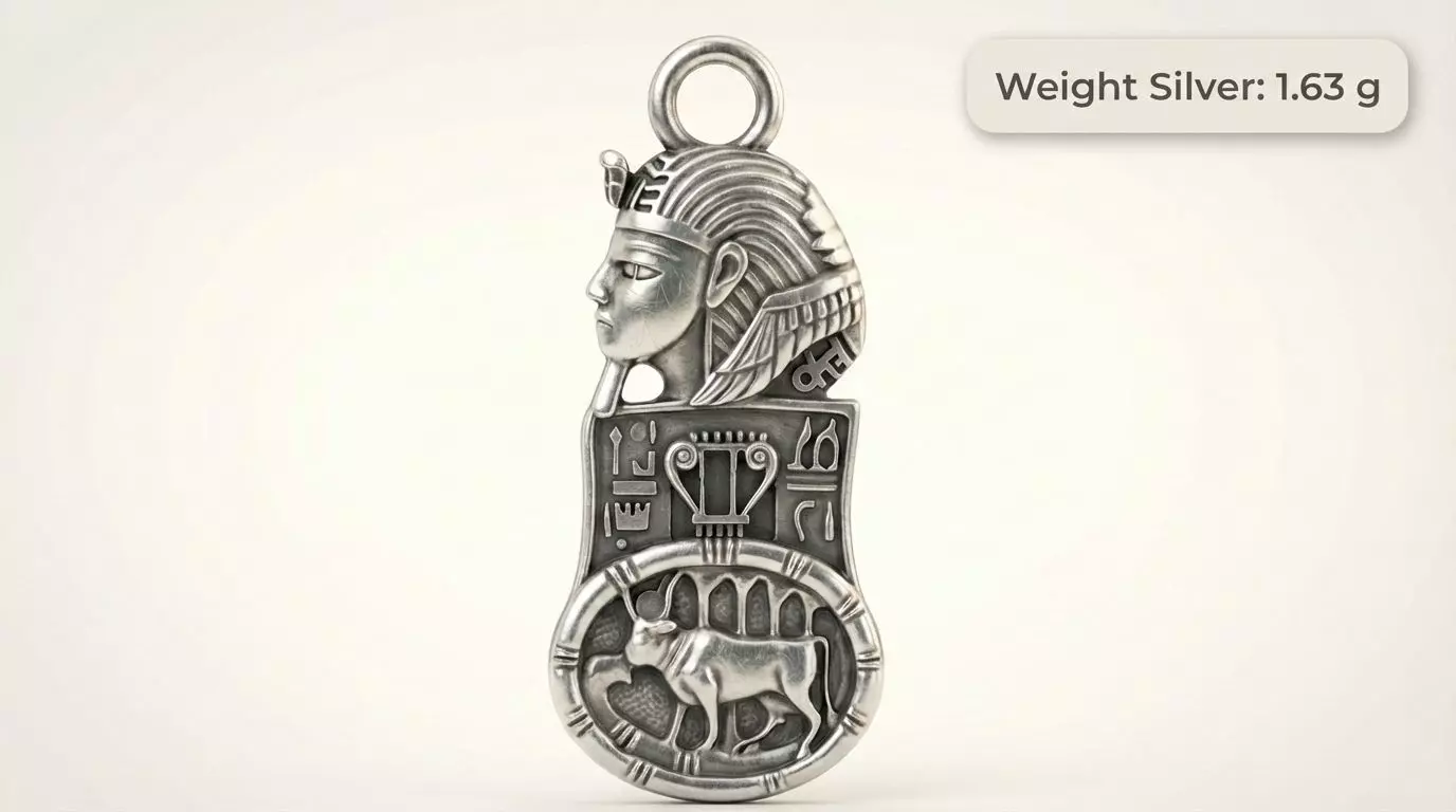 Ancient Egyptian Hieroglyph Talisman 3D print model