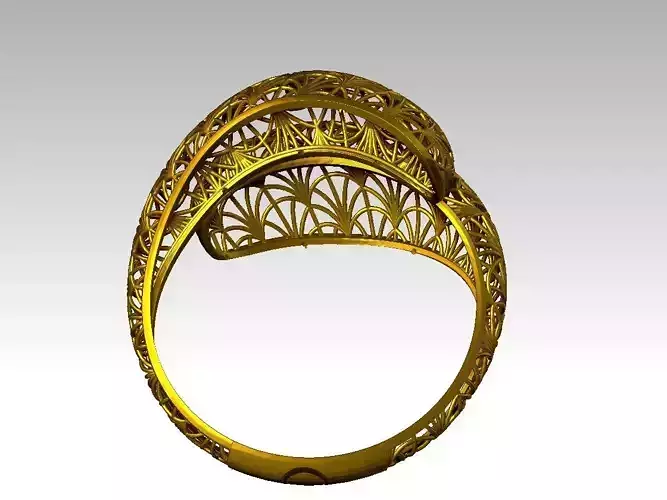 BEAUTIFUL LIGHT WEIGHT RING READY TO PRINT