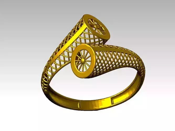 BEAUTIFUL LIGHT WEIGHT RING READY TO PRINT