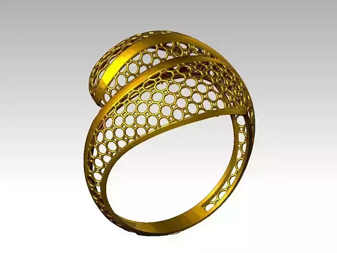 BEAUTIFUL LIGHT WEIGHT RING READY TO PRINT