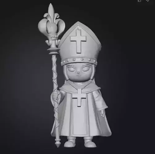 Mini High Cleric Sculpture