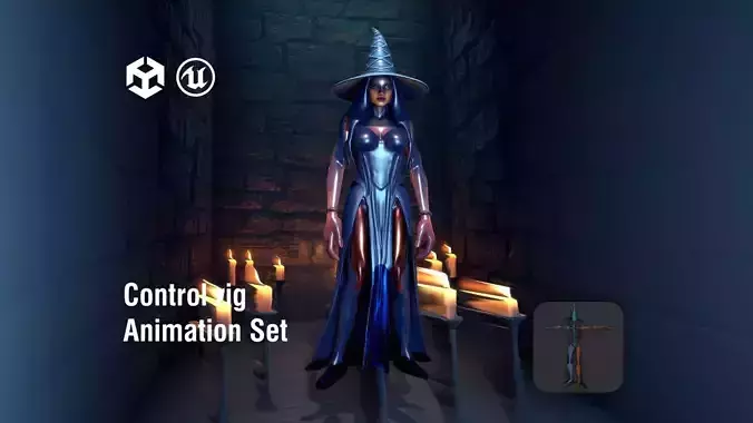 Hellish Witch with Long Claws