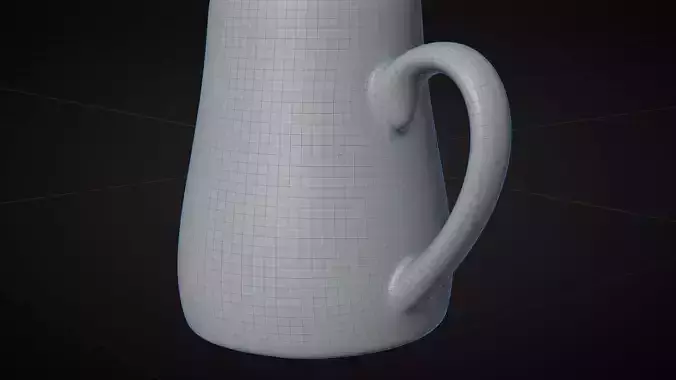Milk Jug 3D Model Low-poly 3D model 7
