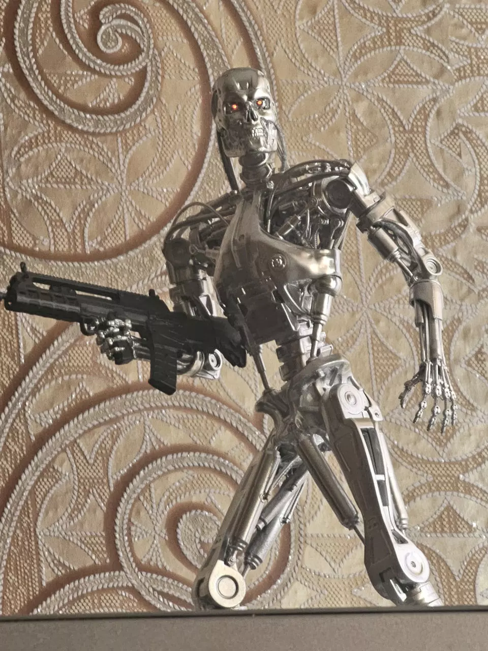 Terminator T-800 Endo Salvation Diorama T2 Improved Version 3D print model