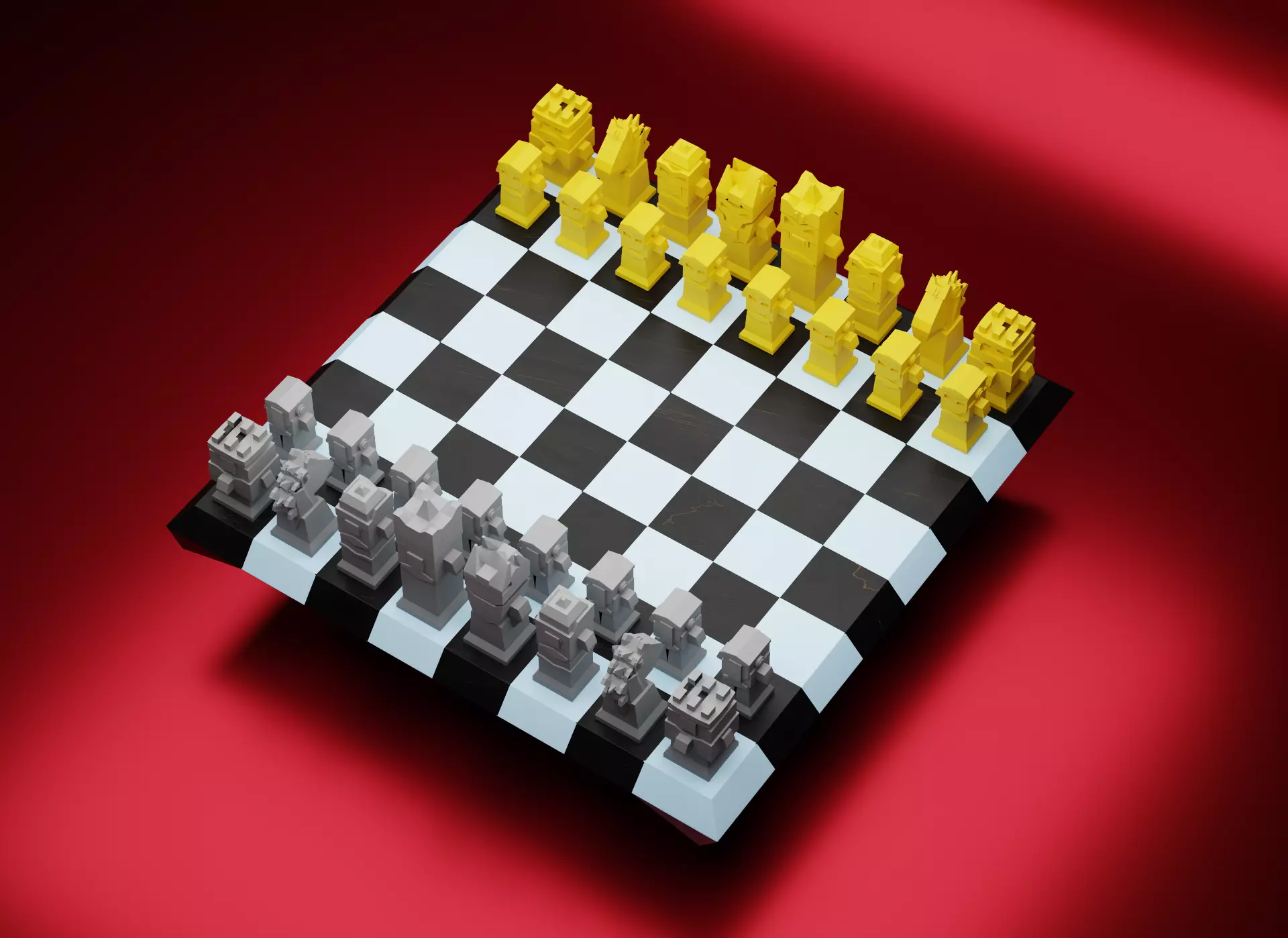 CHESS SET 3D print model