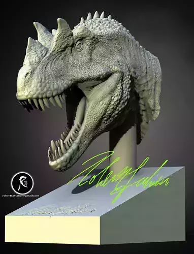Ceratosaurus Bust