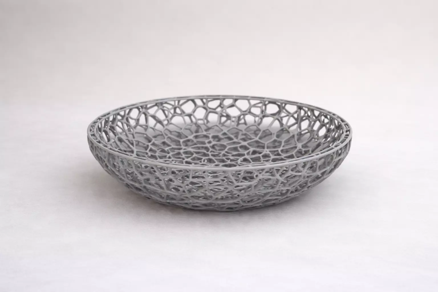 Modern Organic Lattice Bowl -Parametric Decorative Vase 3D print model
