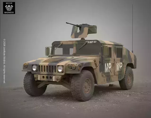 Humvee M1025 Military Police Gulf War Edition 