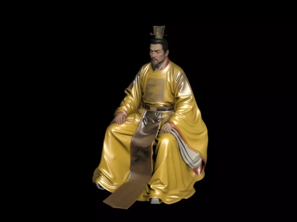 Seated portraits 3D model