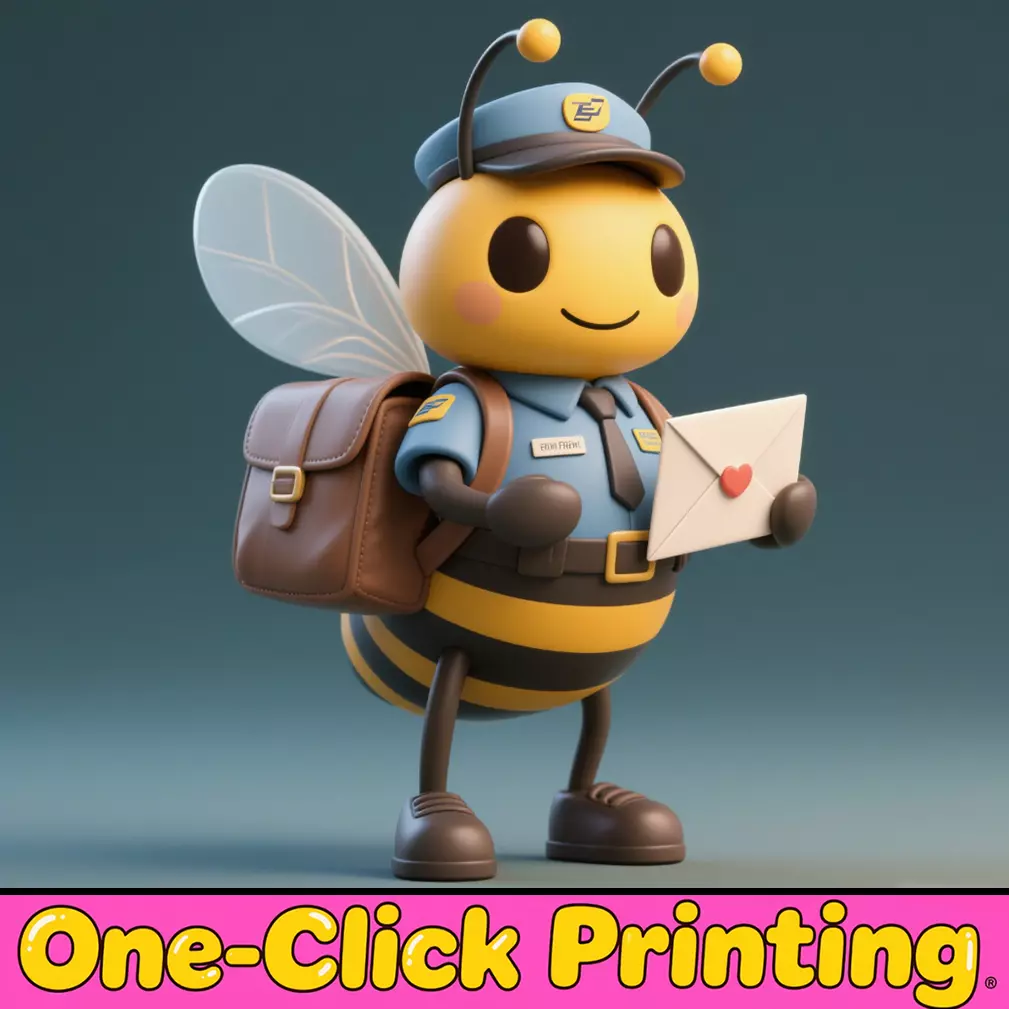 Bee Postman 3D print model