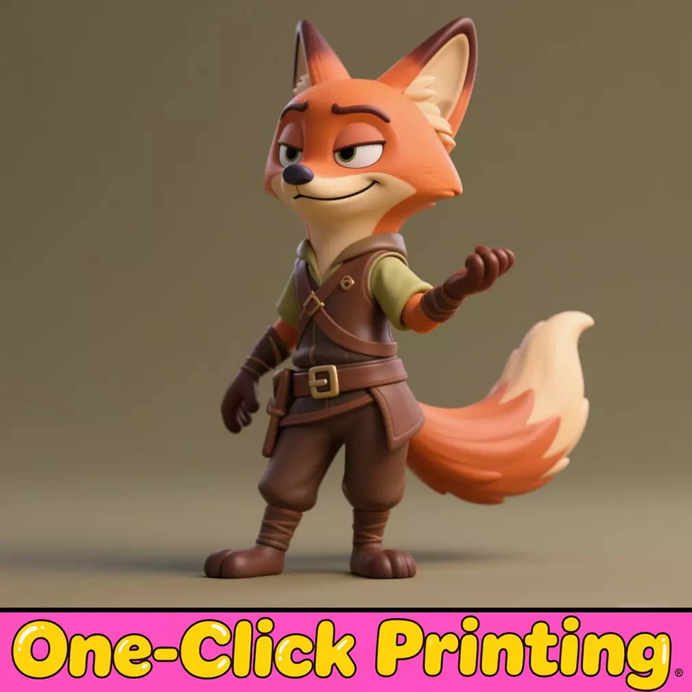 Mr Fox 3D print model