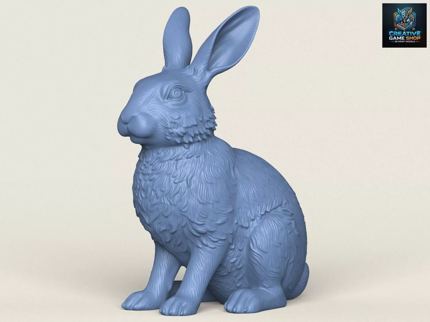 Rabbit 3D print model