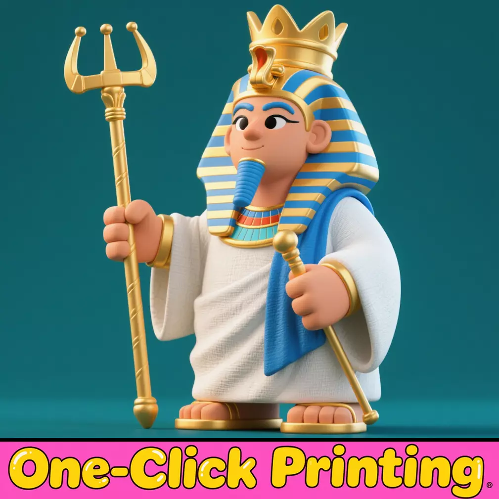 Egyptian Pharaoh 3D print model