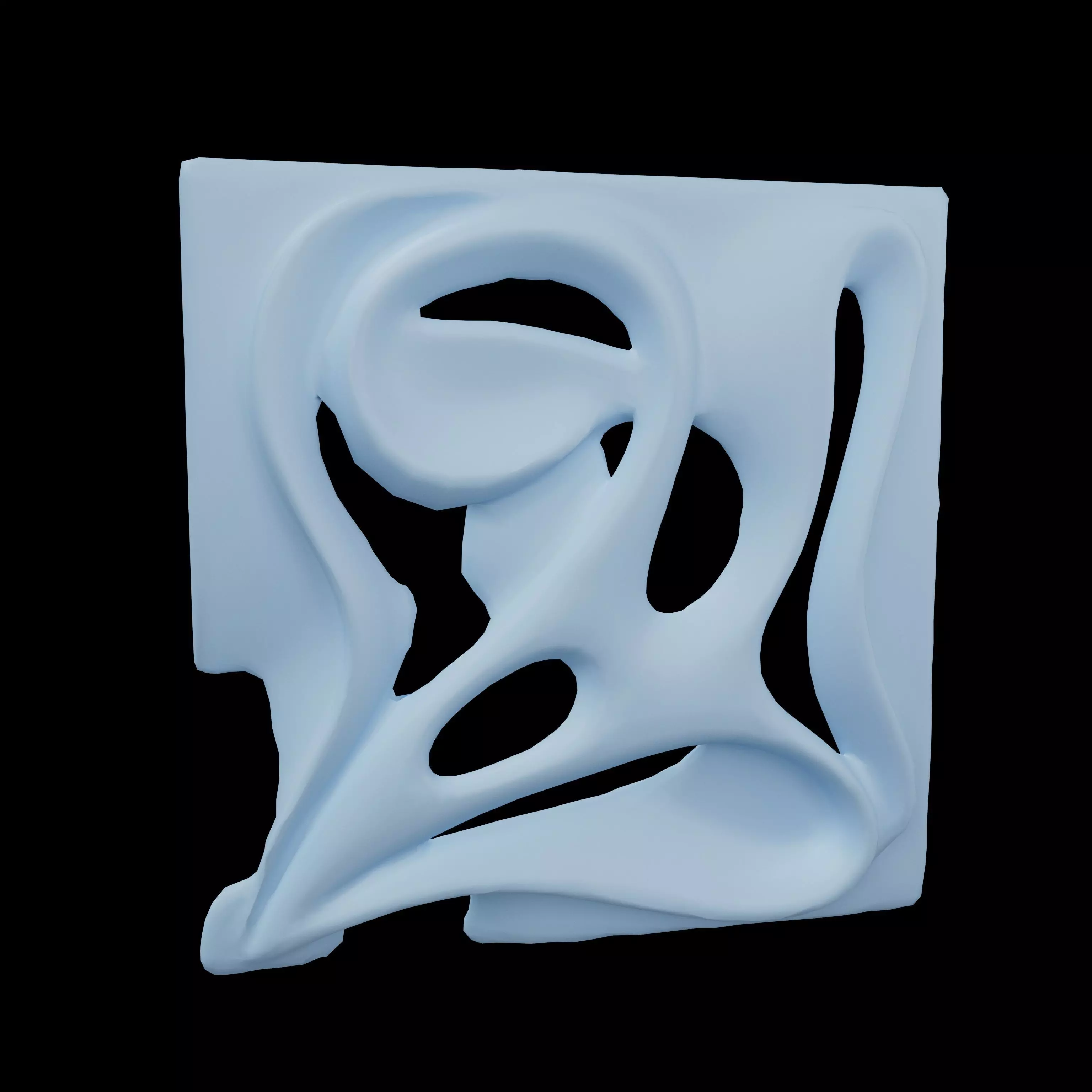 Artistic Design Wall Tiles v1 003 Low-poly 3D model