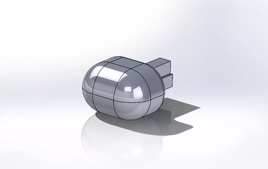 Hyundai Accent 1995 2000 dome light switch Free 3D print model