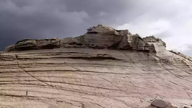 Volcanic Cliff Slope