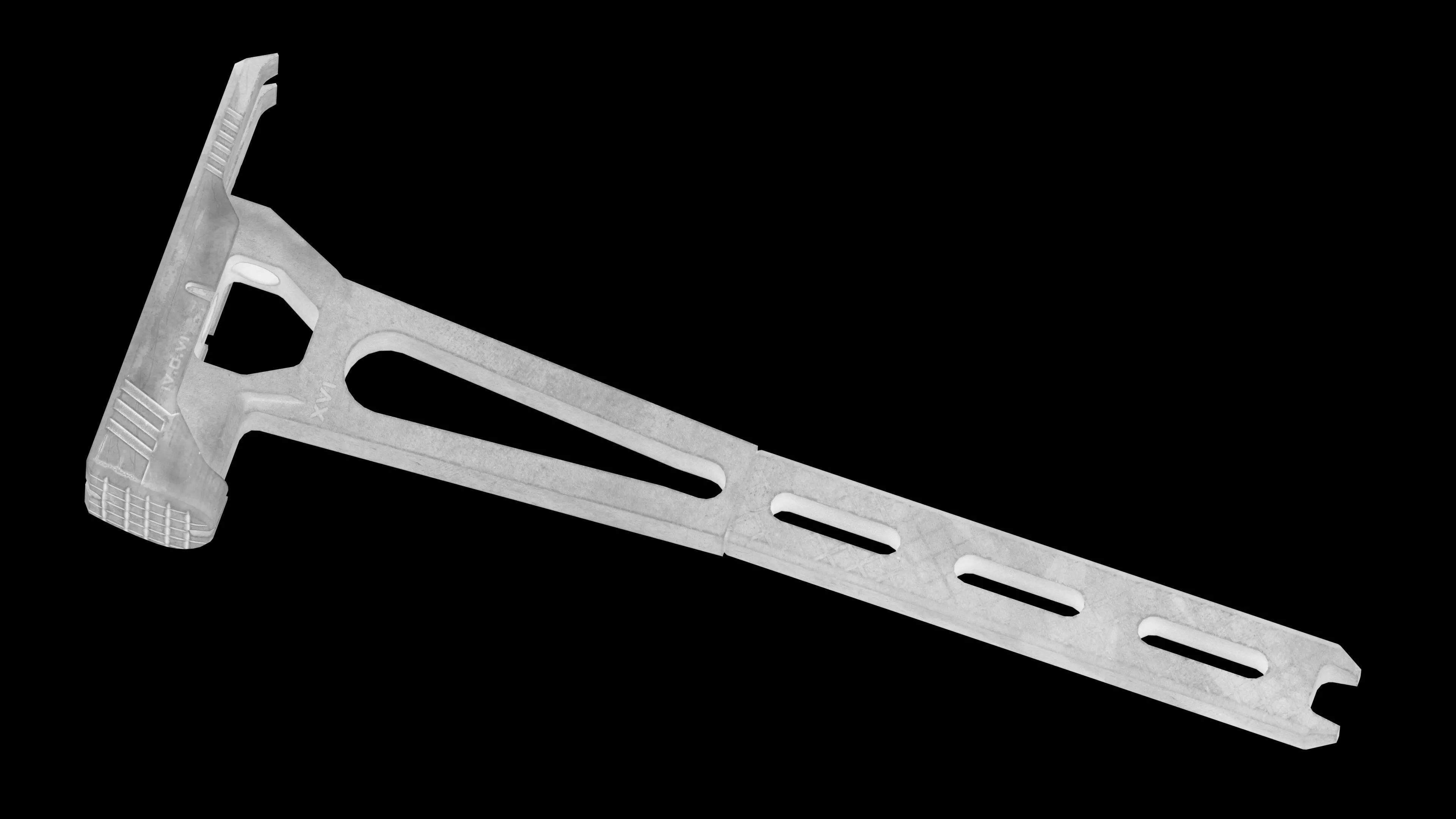 3D model Tactical Breaching Hammer - Axe GameReady Modular Melee