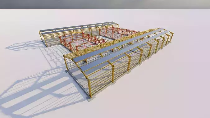 Structural Metal frame buildings-Warehouse Building