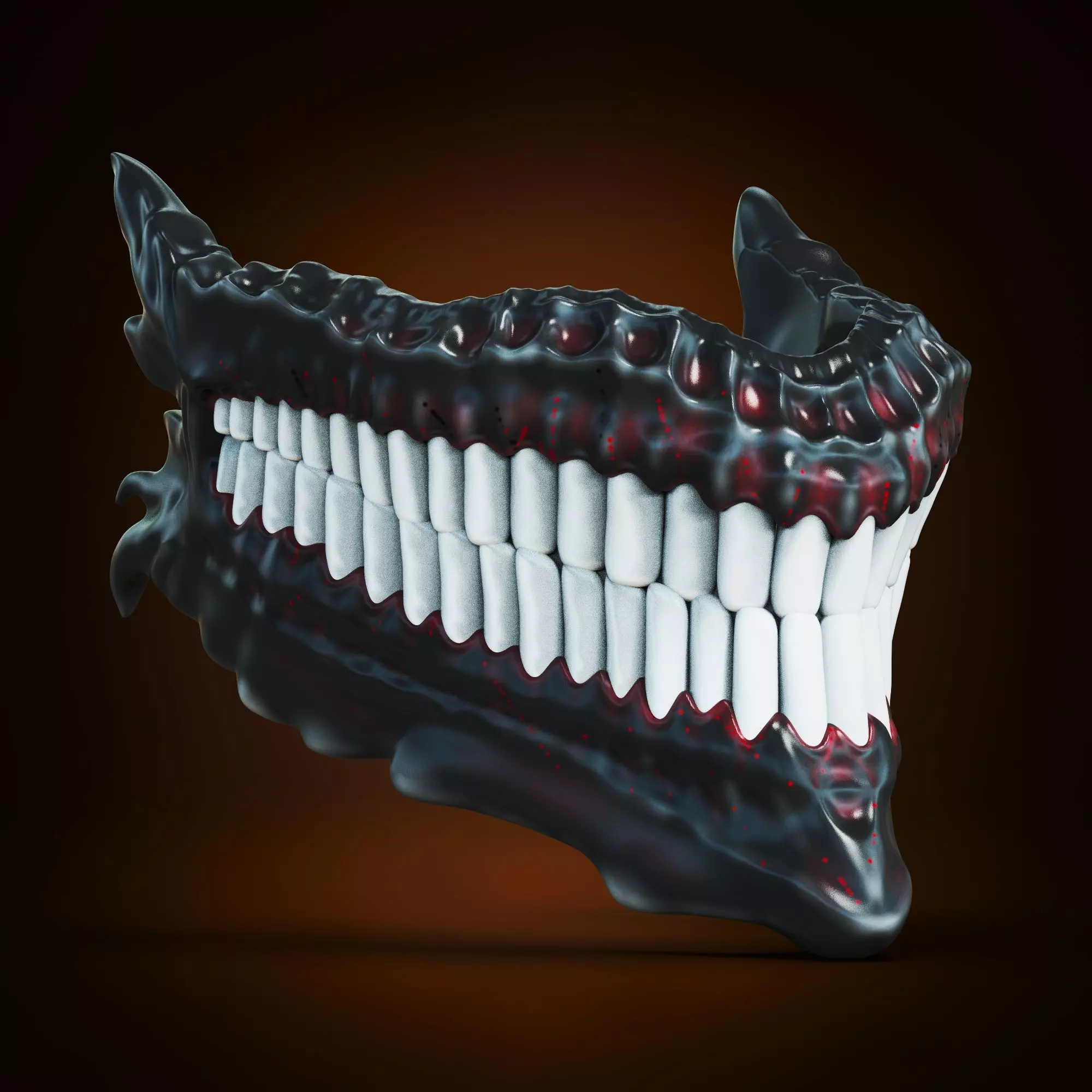 Dandadan Okarun Mask Mask anime 3D print model